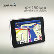 Garmin Nuvi 3700 Series Gebruikershandleiding