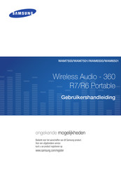 Samsung Wireless Audio 360 R6 Gebruikershandleiding