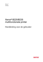 Xerox B235 Handleiding