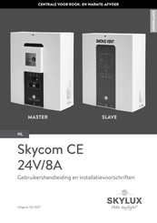 SKYLUX Skycom CE 24V/8A MASTER Gebruikershandleiding