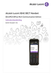 Alcatel Lucent 8242 DECT Handset Gebruikershandleiding