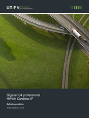 Gigaset S4 professional Gebruiksaanwijzing