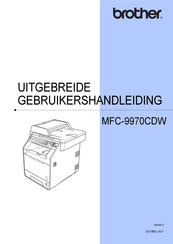 Brother MFC-9970CDW Gebruikershandleiding