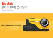 Kodak PixPro WP1 Gebruikershandleiding