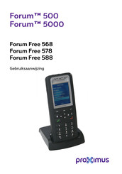 Proximus Forum Free 588 Gebruiksaanwijzing