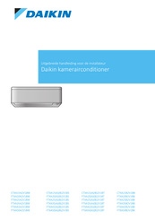 Daikin FTXA20A2V1BW Uitgebreide Handleiding Voor De Installateur