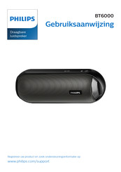 Philips BT6000 Gebruiksaanwijzing