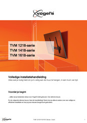 Vogel's TVM 1218 Series Volledige Installatiehandleiding