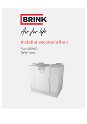 Brink Flair 450 Installatievoorschriften