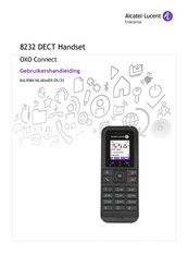 Alcatel Lucent 8232 DECT Handset Gebruikershandleiding