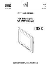 Urmet 1717/31 Gebruikshandleiding