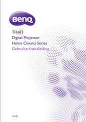 BenQ TH683 Gebruikershandleiding