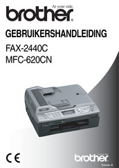 Brother FAX-2440C Gebruikershandleiding