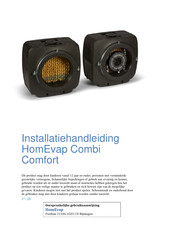 HomEvap Combi Comfort Installatiehandleiding