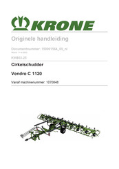 Krone 1070848 Handleiding