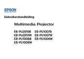 Epson EB-PU1007B Gebruikershandleiding