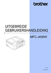 Brother MFC-J430W Uitgebreide Gebruikshandleiding