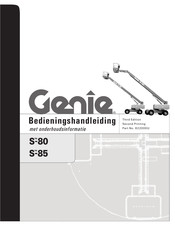 Genie S-85 Bedieningshandleiding