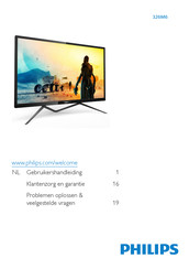 Philips 326M6 Series Gebruikershandleiding