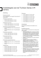 Interlogix TVW-5301 Installatiegids