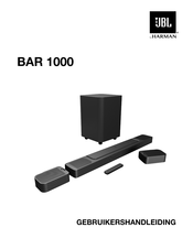 Harman JBL BAR 1000 Gebruikershandleiding