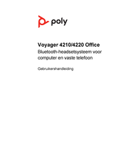 Poly Voyager 4220 Office Gebruikershandleiding