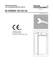 Elco Klockner Bi-ATMON 30/120 LN Gebruiksaanwijzing