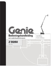 Genie Z-80/60 Bedieningshandleiding