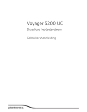 Plantronics Voyager 5200 UC Gebruikershandleiding