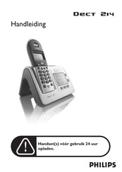 Philips DECT 214 Handleiding