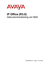 Avaya 5602 Gebruikershandleiding