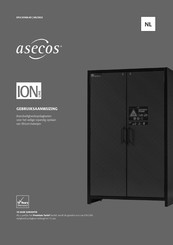 asecos ION-STORE-90 IO90.195.120.K1.WDC Gebruiksaanwijzing