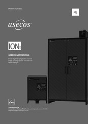 asecos ION-CHARGE-90 IO90.195.060.L8.WDC Gebruiksaanwijzing