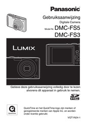 Panasonic Lumix DMC-FS3 Gebruiksaanwijzing