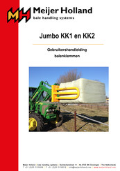 Meijer Holland Jumbo KK2 Gebruikershandleiding