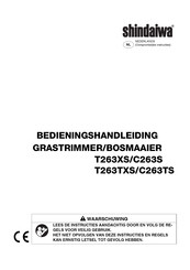 Shindaiwa T263TXS Bedieningshandleiding