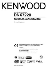 Kenwood DNX7220 Gebruiksaanwijzing