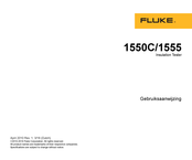 Fluke 1550C Gebruiksaanwijzing