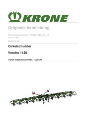 Krone 1098814 Handleiding