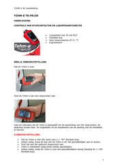 Electro-PJP TOHM-E TE-FR100 Handleiding