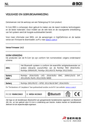 Nolangroup N-Com R Series Veiligheid En Gebruiksaanwijzing