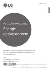 LG D008KE1N211 Installatiehandleiding