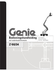 Genie Z-60/34 Bedieningshandleiding