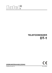 Satel DT-1 Gebruikershandleiding