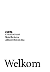 BenQ MP625P Gebruikershandleiding