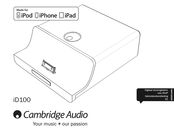 Cambridge Audio iD100 Gebruikershandleiding