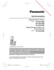 Panasonic KX-TGC213BL Gebruiksaanwijzing