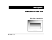 Honeywell Galaxy TouchCenter Plus Gebruikershandleiding