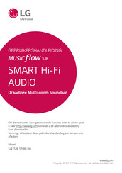 LG MusicFlow SPJ8B-W Gebruikershandleiding