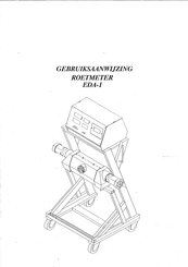 TEN EDA-1 Gebruiksaanwijzing